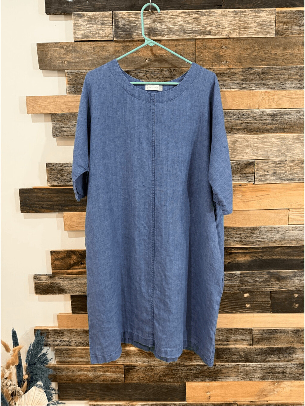 NotPerfectLinen boho lagenlook midi dress size Small/Medium